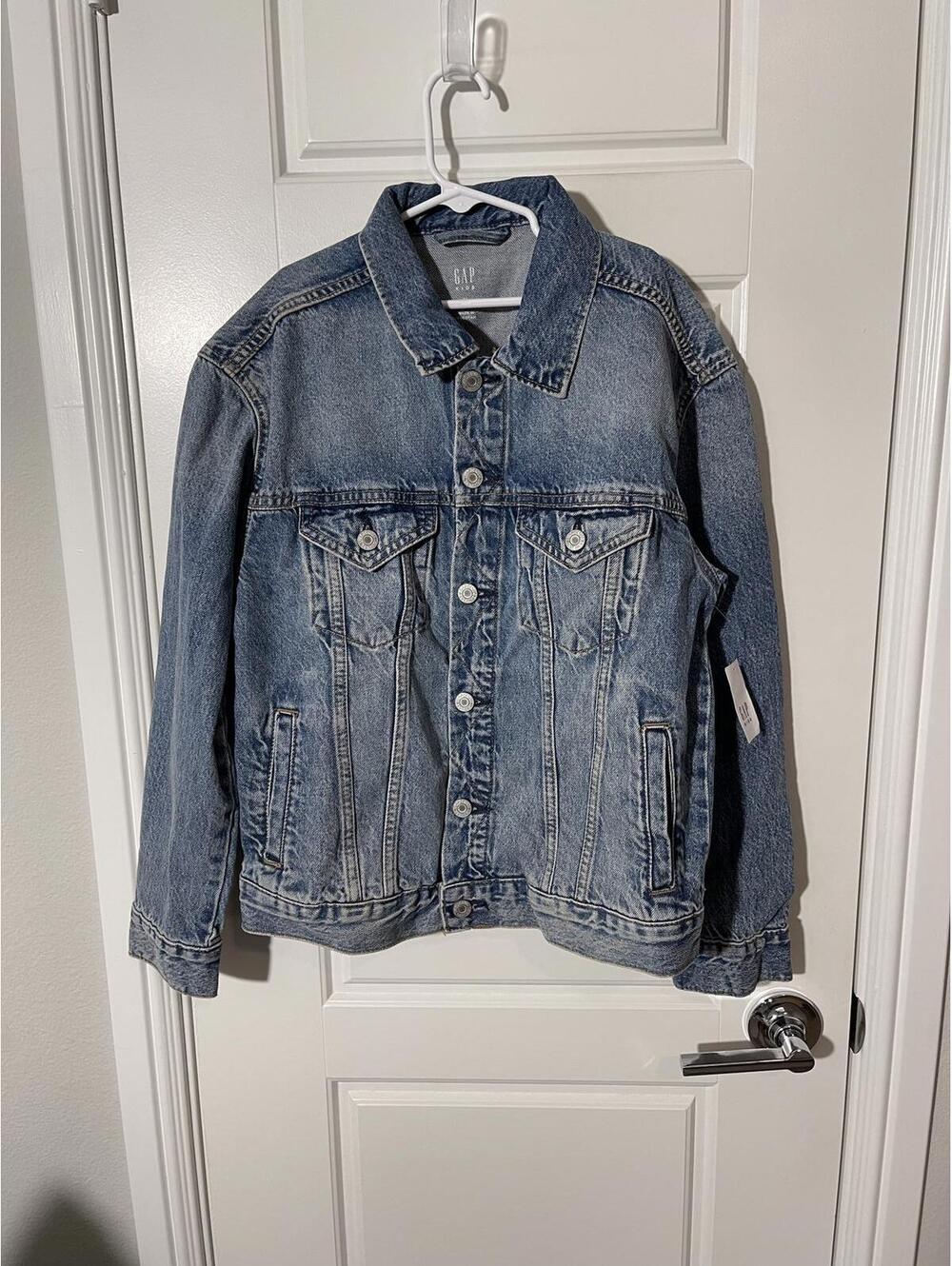 GAP girls Denim Jacket Size XL 12 K3